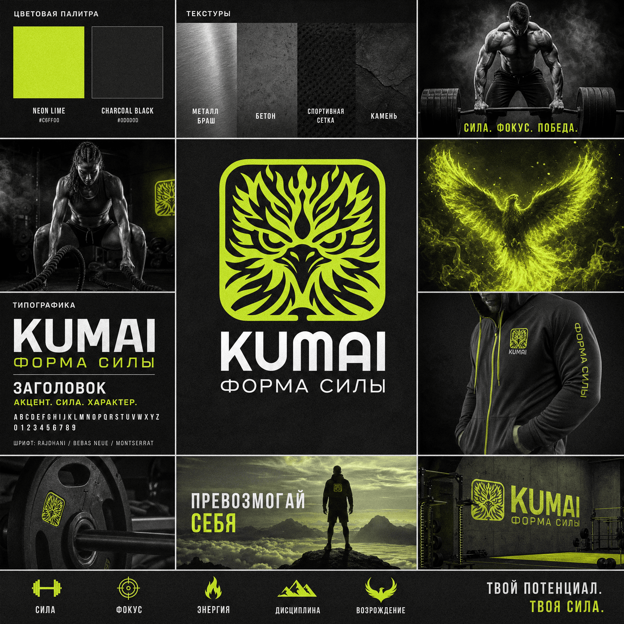 Логотип бренда KUMAI