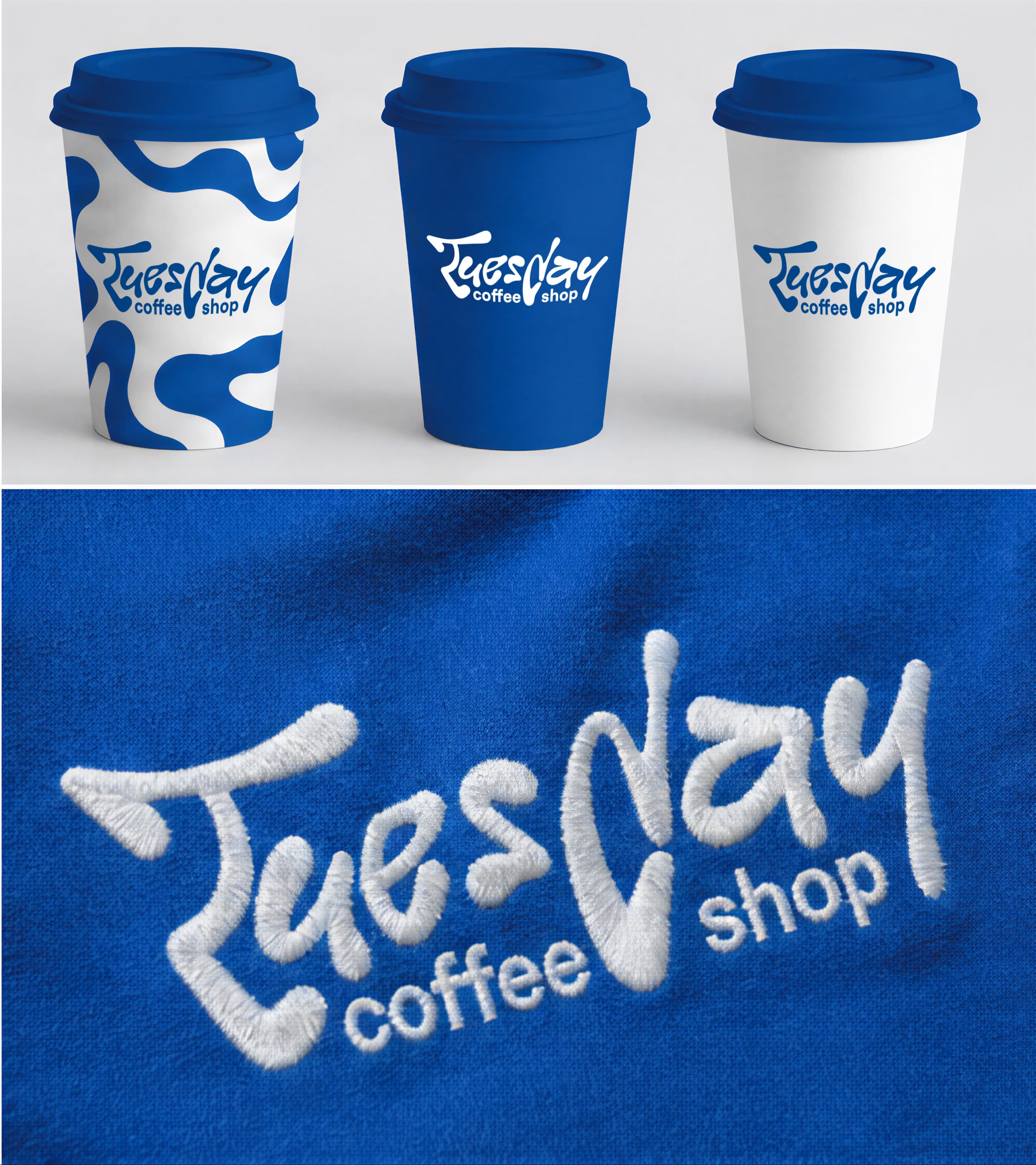 Логотип кофейни Tuesday