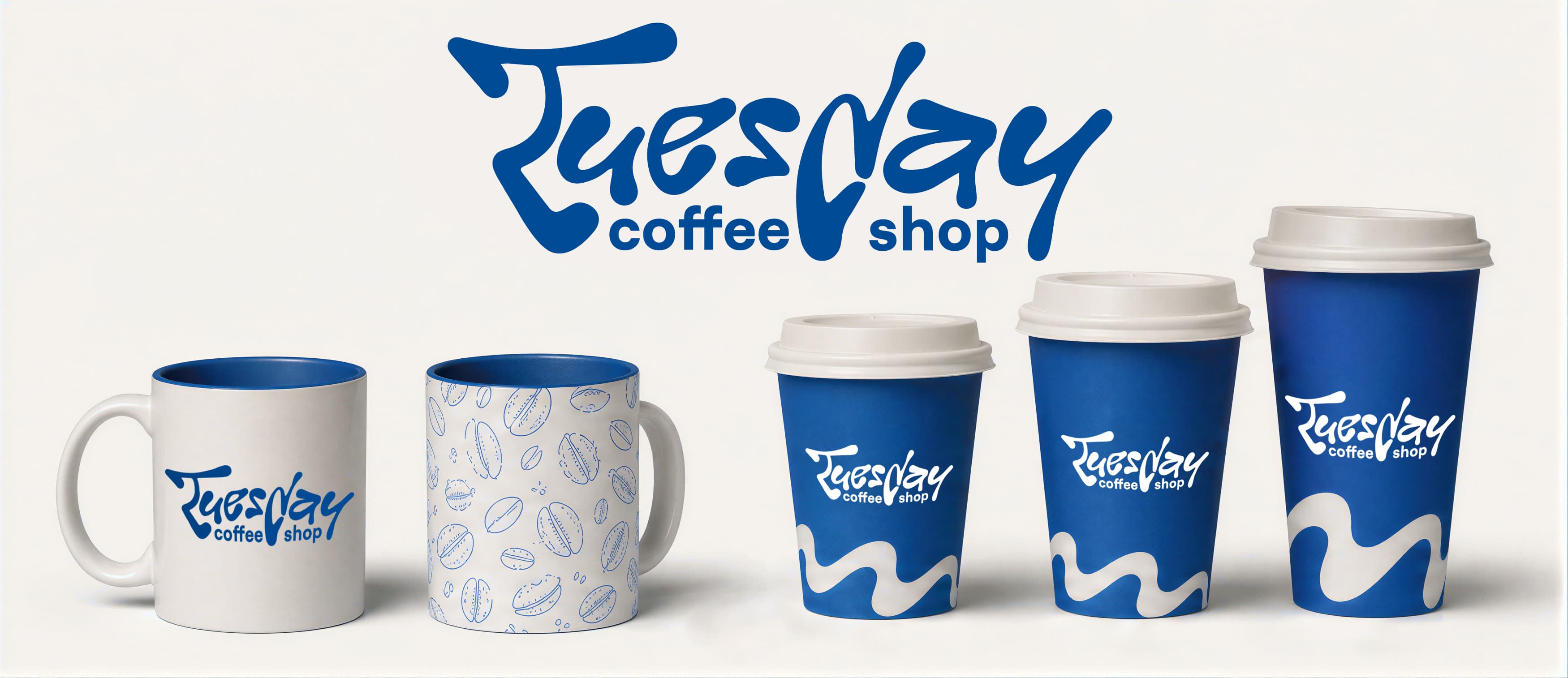 Логотип кофейни Tuesday